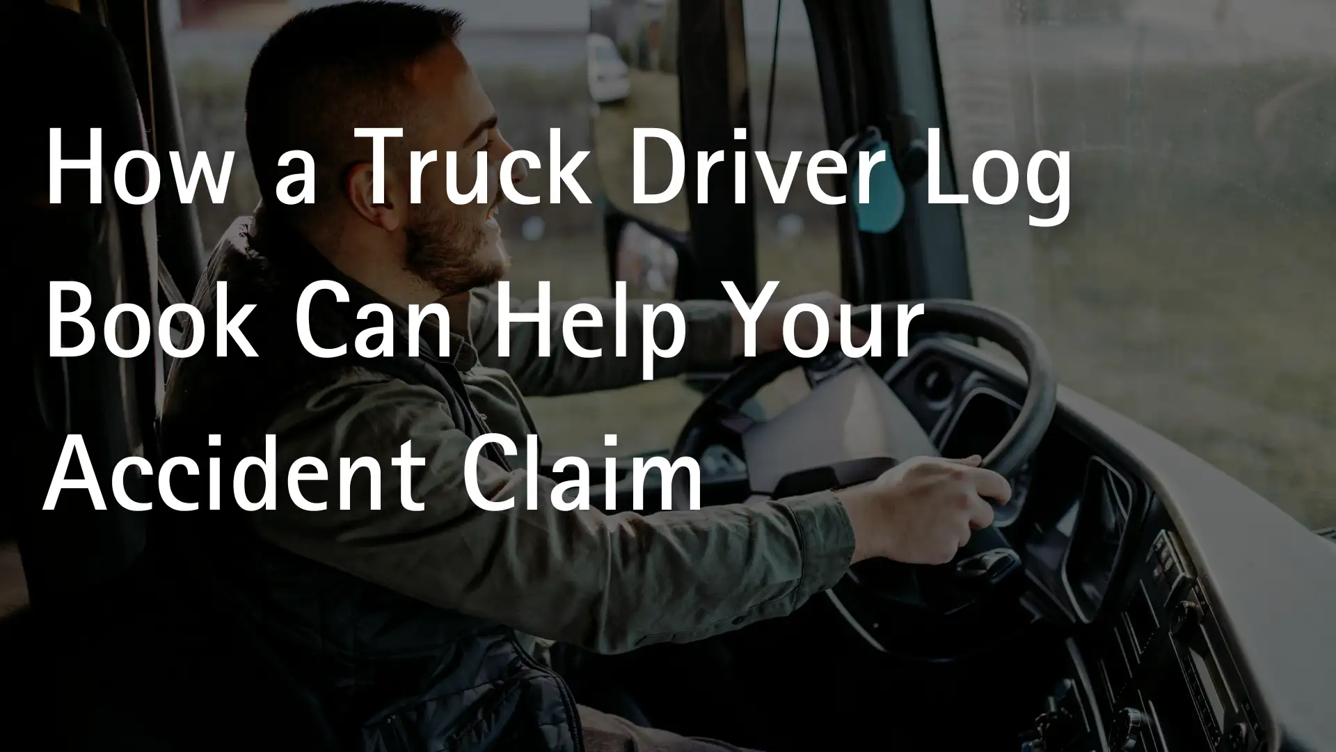 How a Truck Driver Log Book Can Help Your Accident Claim Image